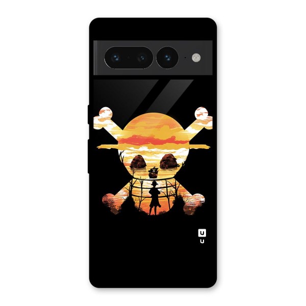 Minimal One Piece Glass Back Case for Google Pixel 7 Pro