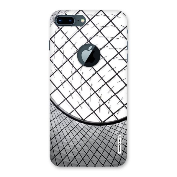 Modern Abstract Pattern Back Case for iPhone 7 Plus Logo Cut
