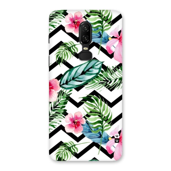 Modern Flowers Back Case for OnePlus 6