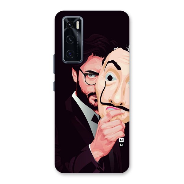 Money Heist Professor Art Back Case for Vivo V20 SE