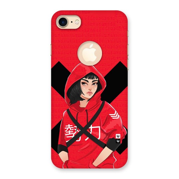 Money Heist Tokyo Digital Art Back Case for iPhone 7 Logo Cut