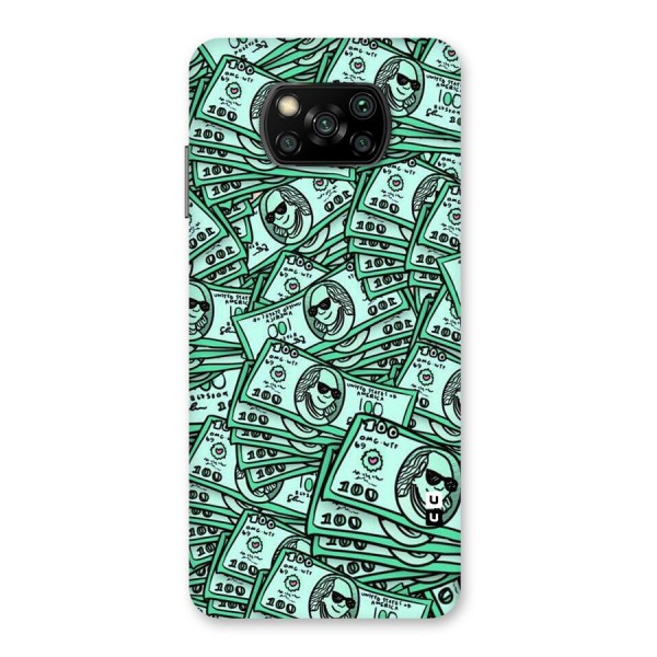 Money Swag Back Case for Poco X3