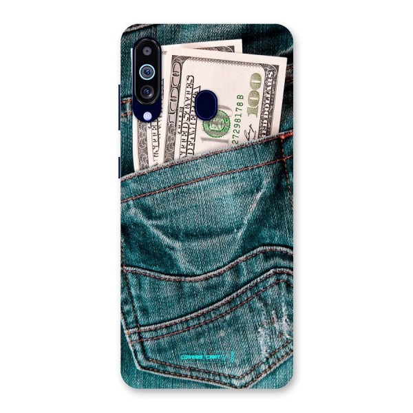 Money in Jeans Back Case for Galaxy M40