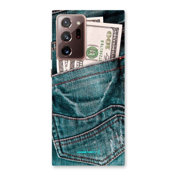 Money in Jeans Back Case for Galaxy Note 20 Ultra