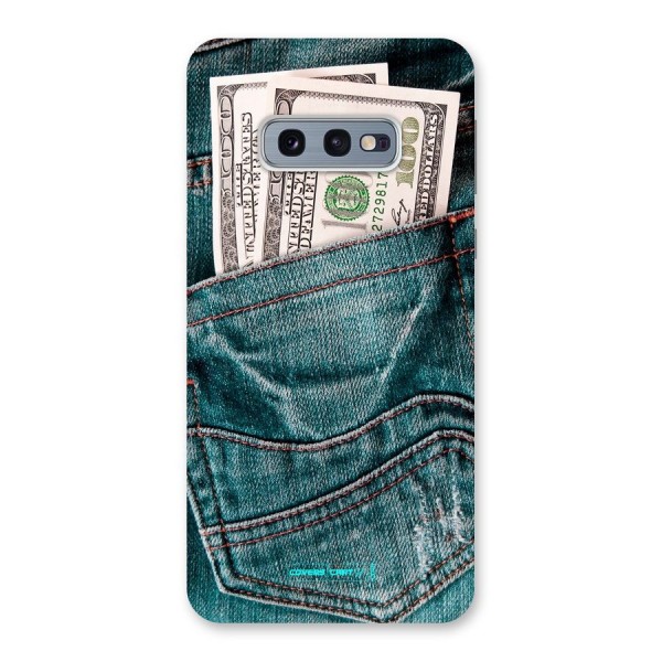 Money in Jeans Back Case for Galaxy S10e