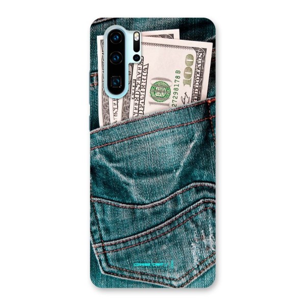 Money in Jeans Back Case for Huawei P30 Pro