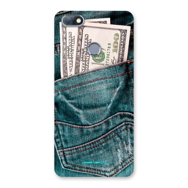 Money in Jeans Back Case for Infinix Note 5