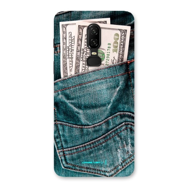 Money in Jeans Back Case for OnePlus 6