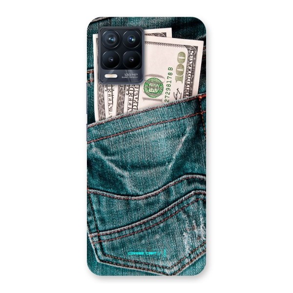 Money in Jeans Back Case for Realme 8 Pro