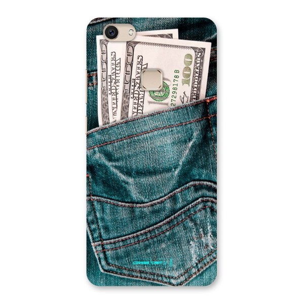 Money in Jeans Back Case for Vivo V7