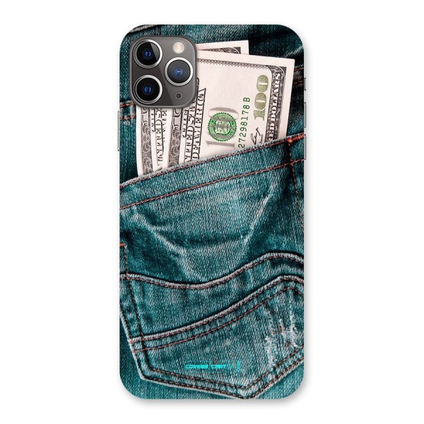 Money in Jeans Back Case for iPhone 11 Pro Max