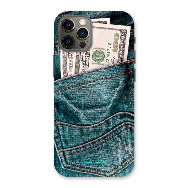 Money in Jeans Back Case for iPhone 12 Pro