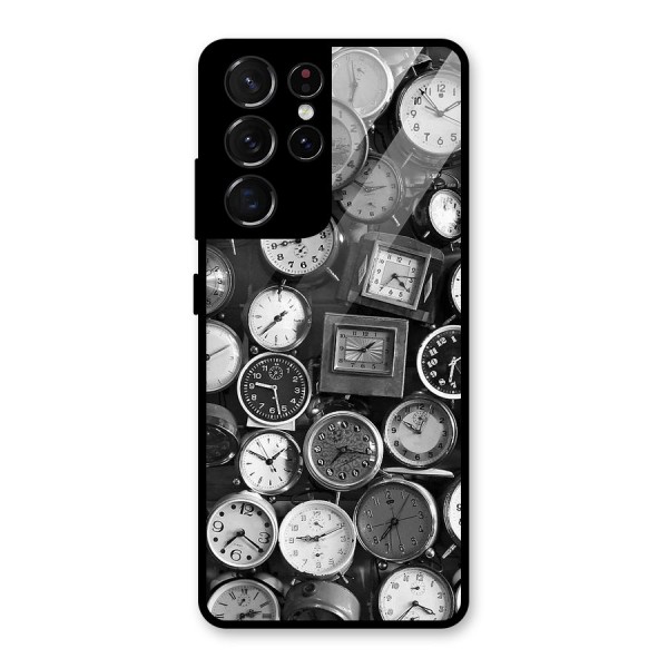 Monochrome Collection Glass Back Case for Galaxy S21 Ultra 5G