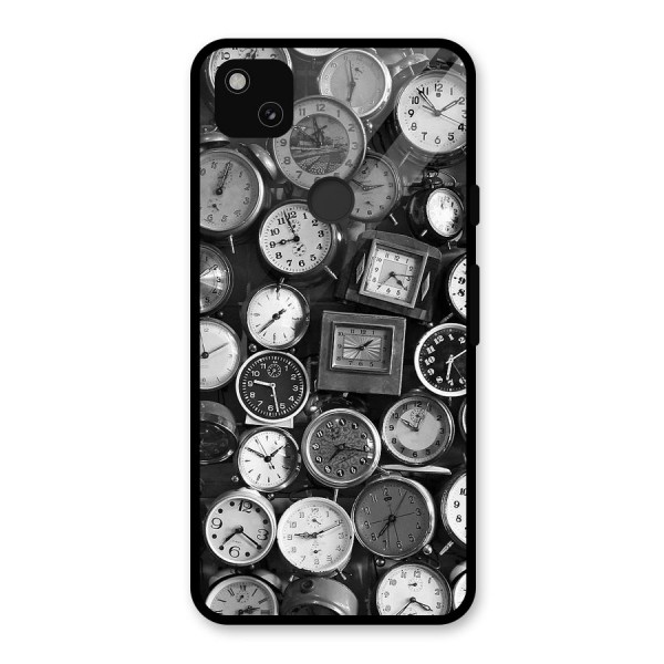 Monochrome Collection Glass Back Case for Google Pixel 4a