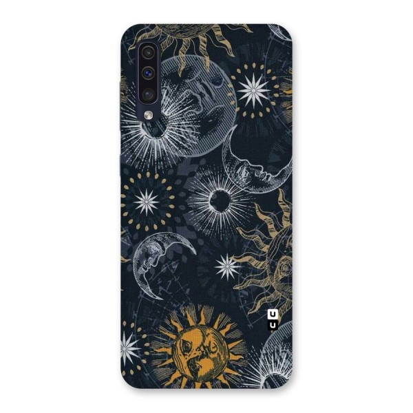 Moon And Sun Back Case for Galaxy A50