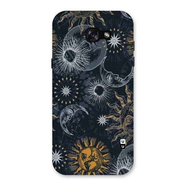 Moon And Sun Back Case for Galaxy A7 (2017)