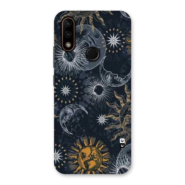 Moon And Sun Back Case for Lenovo A6 Note