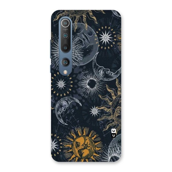 Moon And Sun Back Case for Mi 10
