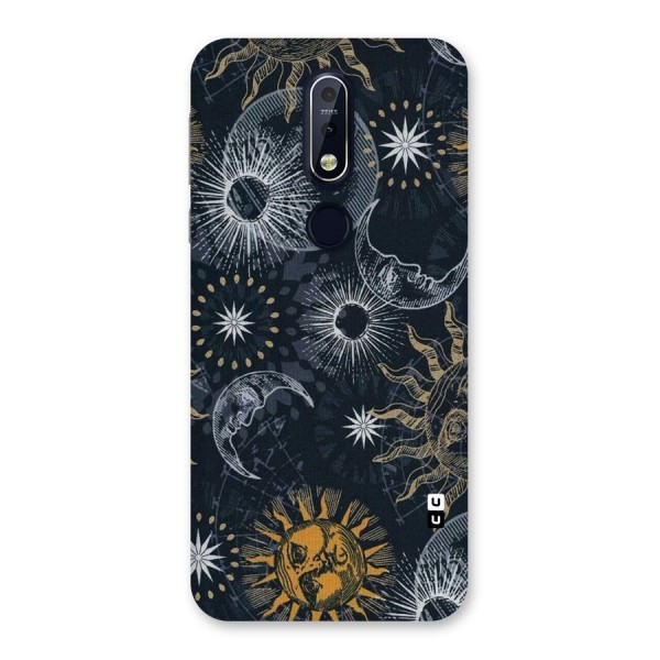 Moon And Sun Back Case for Nokia 7.1