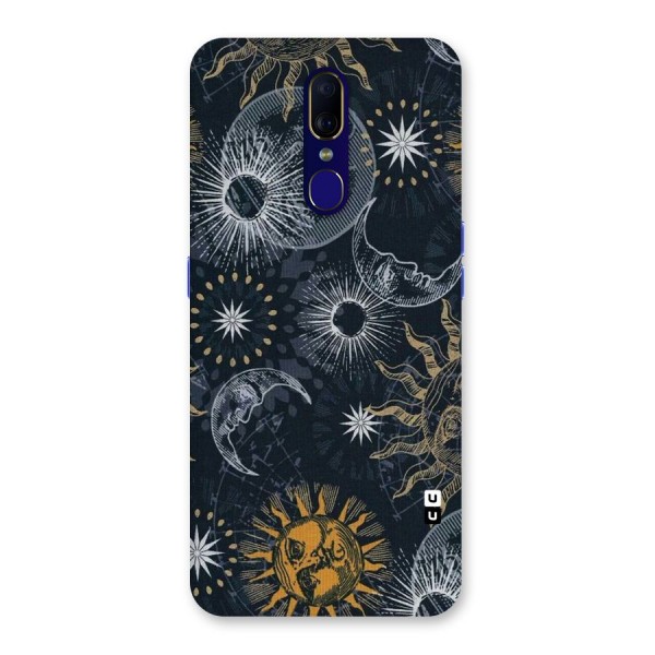 Moon And Sun Back Case for Oppo F11