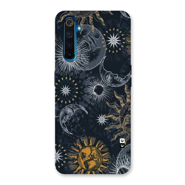 Moon And Sun Back Case for Realme 6 Pro