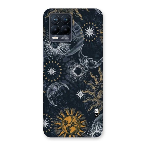 Moon And Sun Back Case for Realme 8 Pro