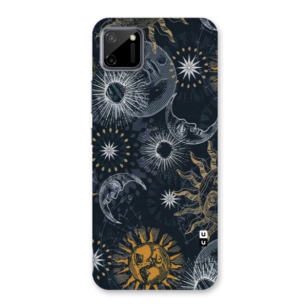 Moon And Sun Back Case for Realme C11