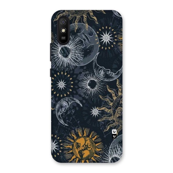 Moon And Sun Back Case for Redmi 9i