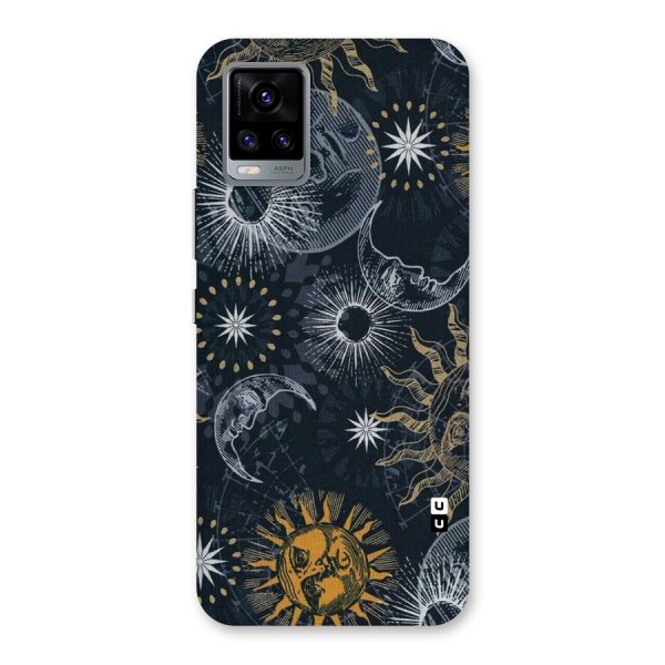 Moon And Sun Back Case for Vivo V20