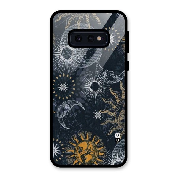 Moon And Sun Glass Back Case for Galaxy S10e
