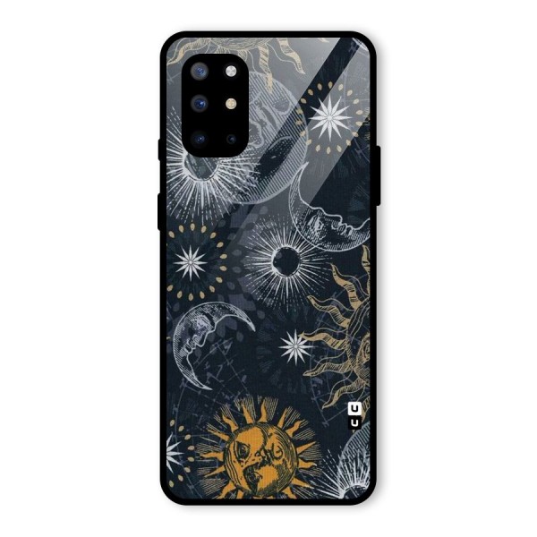 Moon And Sun Glass Back Case for OnePlus 8T