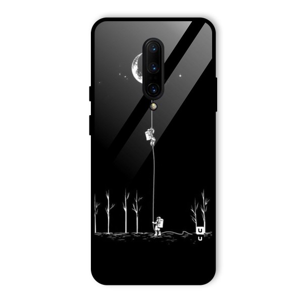 Moon Man Glass Back Case for OnePlus 7 Pro
