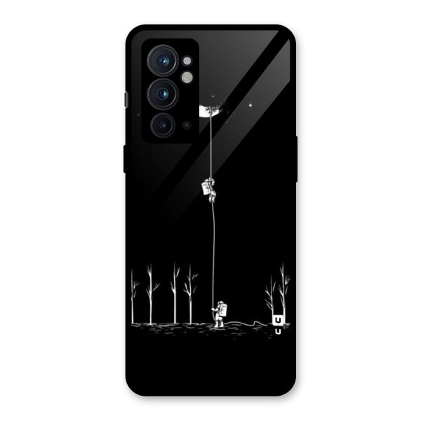 Moon Man Glass Back Case for OnePlus 9RT 5G