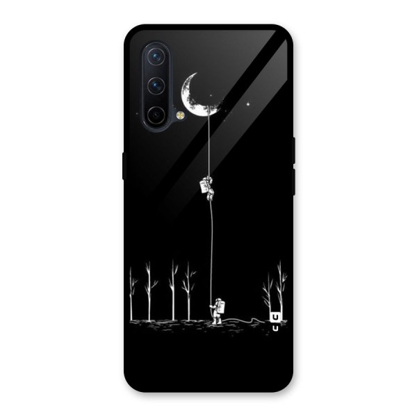 Moon Man Glass Back Case for OnePlus Nord CE 5G
