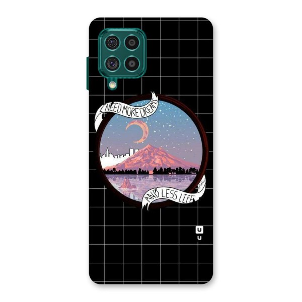 More Dreams Back Case for Galaxy F62