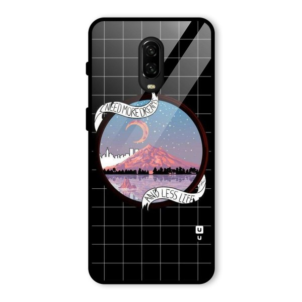 More Dreams Glass Back Case for OnePlus 6T