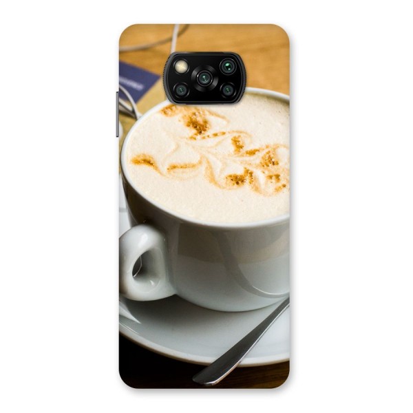 Morning Coffee Back Case for Poco X3