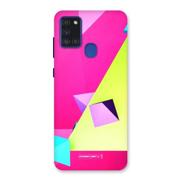 Motion Triangles Back Case for Galaxy A21s