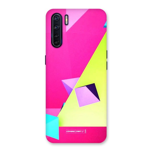 Motion Triangles Back Case for Oppo F15