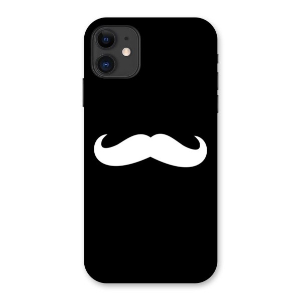 Moustache Love Back Case for iPhone 11