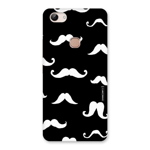 Moustache Pattern (White) Back Case for Vivo Y83
