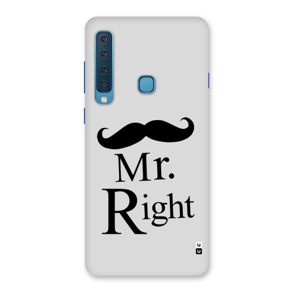 Mr. Right. Back Case for Galaxy A9 (2018)
