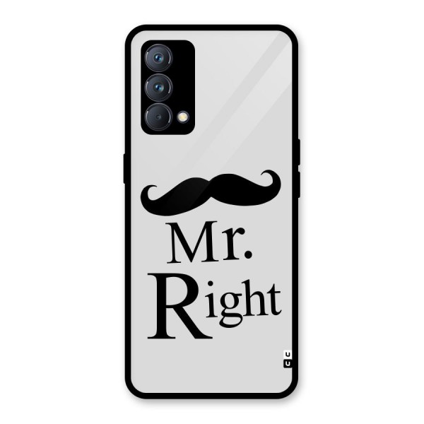 Mr. Right. Glass Back Case for Realme GT Master Edition
