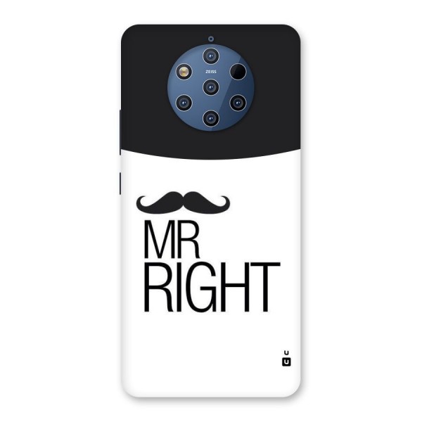 Mr. Right Moustache Back Case for Nokia 9 PureView