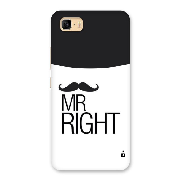 Mr. Right Moustache Back Case for Zenfone 3s Max