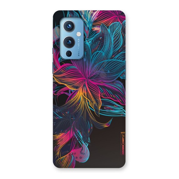Multi-Colour Flowers Back Case for OnePlus 9