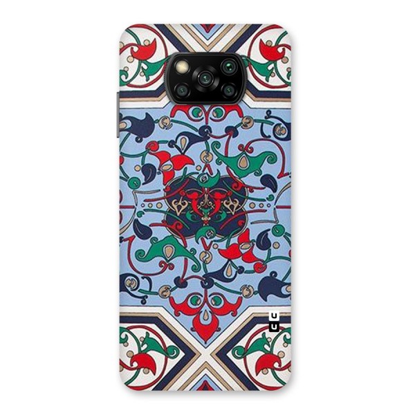 Multi Block Pattern Back Case for Poco X3