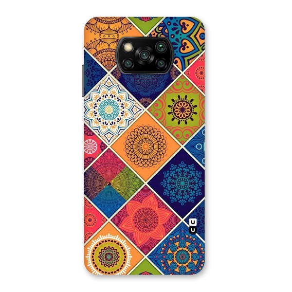 Multi Designs Back Case for Poco X3
