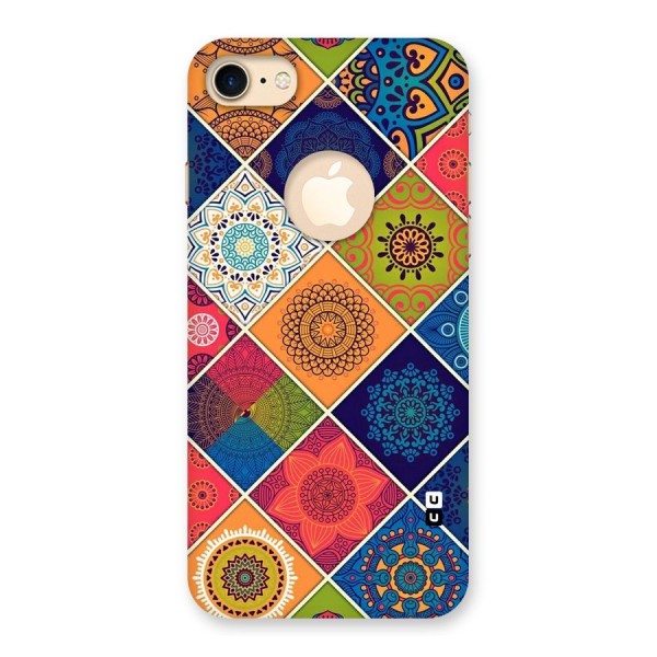 Multi Designs Back Case for iPhone 7 Logo Cut