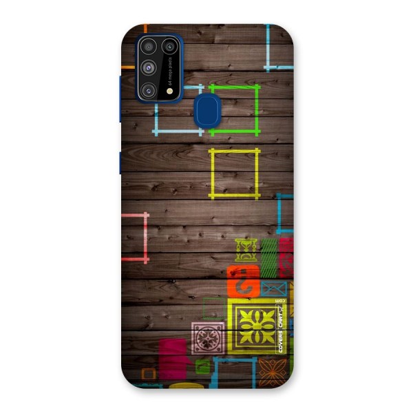 Multicolor Frame Design Back Case for Galaxy F41